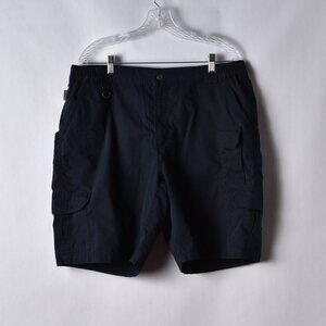 5.11 Tactical Men’s Size 38 Canvas Cargo Utility Navy Blue Shorts
